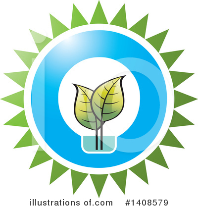 Royalty-Free (RF) Leaves Clipart Illustration by Lal Perera - Stock Sample #1408579