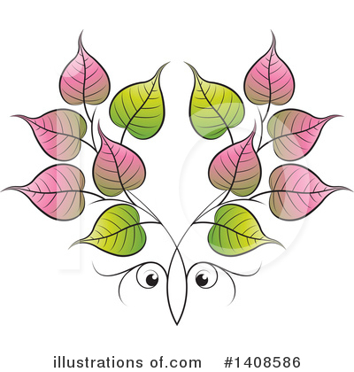 Royalty-Free (RF) Leaves Clipart Illustration by Lal Perera - Stock Sample #1408586
