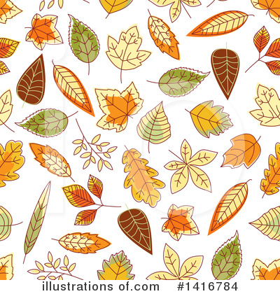 Royalty-Free (RF) Leaves Clipart Illustration by Vector Tradition SM - Stock Sample #1416784