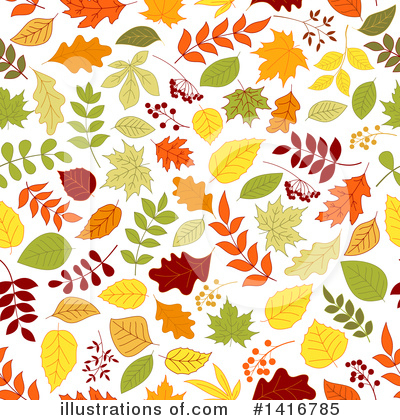 Royalty-Free (RF) Leaves Clipart Illustration by Vector Tradition SM - Stock Sample #1416785