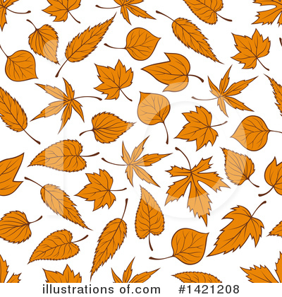 Royalty-Free (RF) Leaves Clipart Illustration by Vector Tradition SM - Stock Sample #1421208