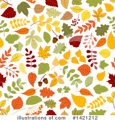 Royalty-Free (RF) Leaves Clipart Illustration by Vector Tradition SM - Stock Sample #1421212