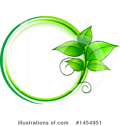 Royalty-Free (RF) Leaves Clipart Illustration by Vector Tradition SM - Stock Sample #1454951