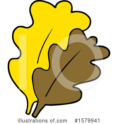 Royalty-Free (RF) Leaves Clipart Illustration by lineartestpilot - Stock Sample #1579941