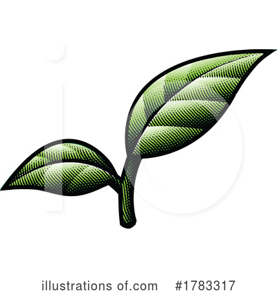 Royalty-Free (RF) Leaves Clipart Illustration by cidepix - Stock Sample #1783317
