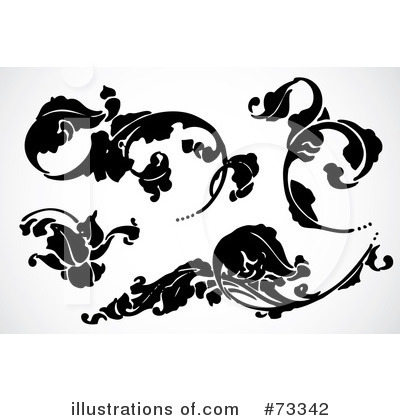 Royalty-Free (RF) Leaves Clipart Illustration by BestVector - Stock Sample #73342
