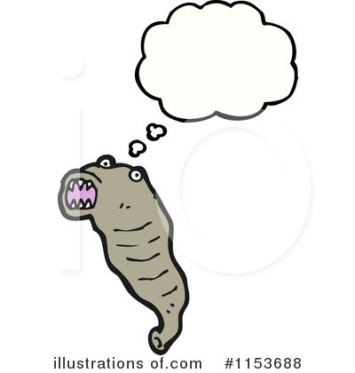 Royalty-Free (RF) Leech Clipart Illustration by lineartestpilot - Stock Sample #1153688