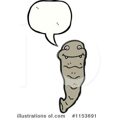Royalty-Free (RF) Leech Clipart Illustration by lineartestpilot - Stock Sample #1153691