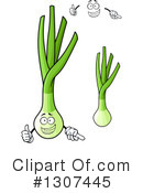 Leeks Clipart #1307445 by Vector Tradition SM