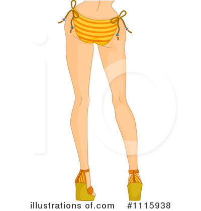 Bikini Clipart #1115938 by BNP Design Studio