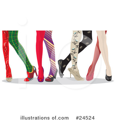 High Heels Clipart #24524 by Eugene
