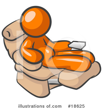 Chair Clipart #18625 by Leo Blanchette