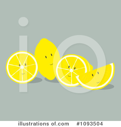 Royalty-Free (RF) Lemon Clipart Illustration by Randomway - Stock Sample #1093504