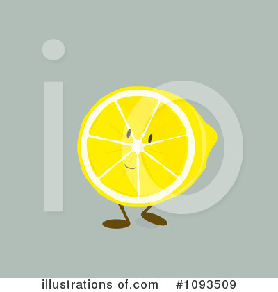Royalty-Free (RF) Lemon Clipart Illustration by Randomway - Stock Sample #1093509