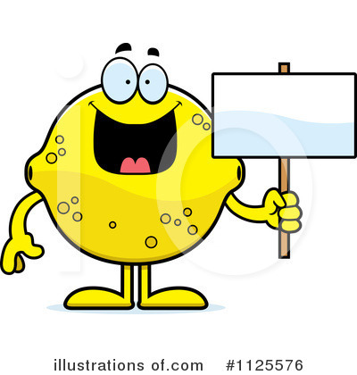 Royalty-Free (RF) Lemon Clipart Illustration by Cory Thoman - Stock Sample #1125576