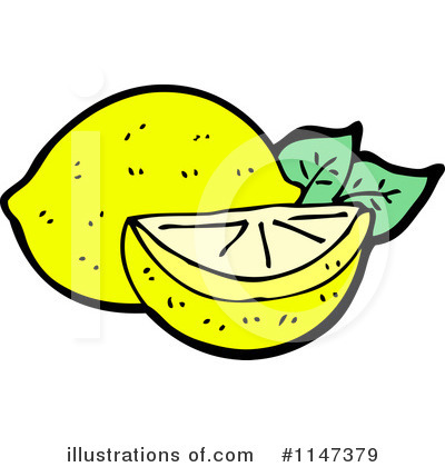 Royalty-Free (RF) Lemon Clipart Illustration by lineartestpilot - Stock Sample #1147379