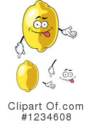Lemon Clipart #1234608 by Vector Tradition SM