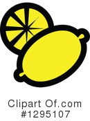 Lemon Clipart #1295107 by Vector Tradition SM