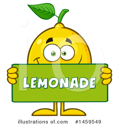 Royalty-Free (RF) Lemon Clipart Illustration by Hit Toon - Stock Sample #1459549