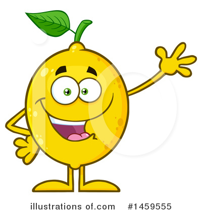 Royalty-Free (RF) Lemon Clipart Illustration by Hit Toon - Stock Sample #1459555