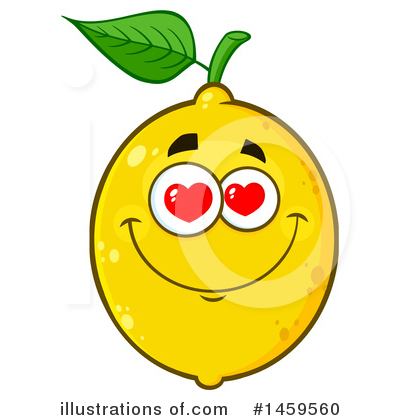 Royalty-Free (RF) Lemon Clipart Illustration by Hit Toon - Stock Sample #1459560