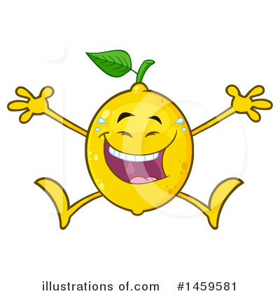 Royalty-Free (RF) Lemon Clipart Illustration by Hit Toon - Stock Sample #1459581
