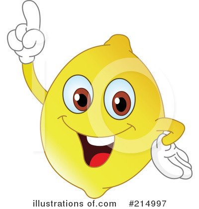 Royalty-Free (RF) Lemon Clipart Illustration by yayayoyo - Stock Sample #214997