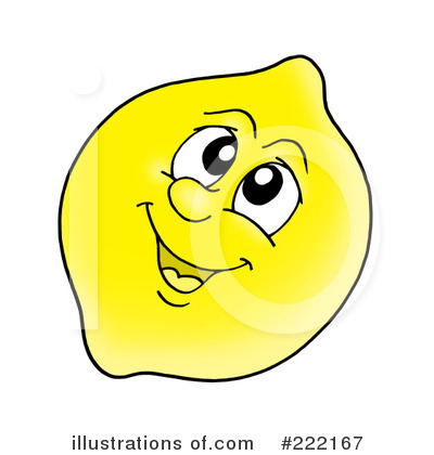 Royalty-Free (RF) Lemon Clipart Illustration by visekart - Stock Sample #222167