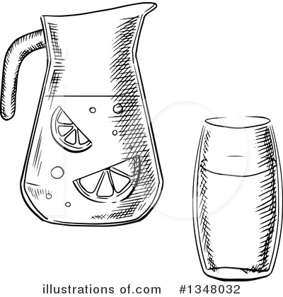 Royalty-Free (RF) Lemonade Clipart Illustration by Vector Tradition SM - Stock Sample #1348032