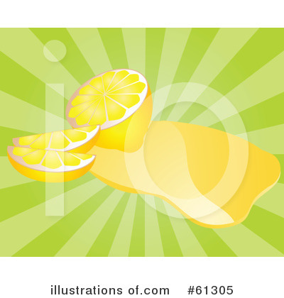 Royalty-Free (RF) Lemons Clipart Illustration by Kheng Guan Toh - Stock Sample #61305