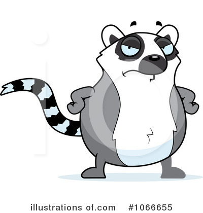 Royalty-Free (RF) Lemur Clipart Illustration by Cory Thoman - Stock Sample #1066655