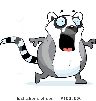 Royalty-Free (RF) Lemur Clipart Illustration by Cory Thoman - Stock Sample #1066660