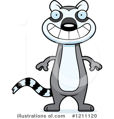 Lemur Clipart #1211120 by Cory Thoman