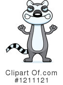Lemur Clipart #1211121 by Cory Thoman