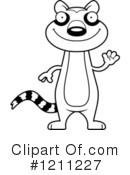 Lemur Clipart #1211227 by Cory Thoman