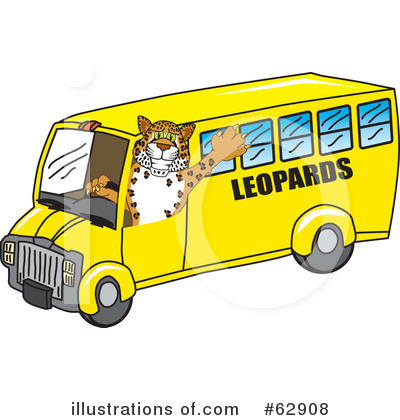 Royalty-Free (RF) Leopard Character Clipart Illustration by Mascot Junction - Stock Sample #62908
