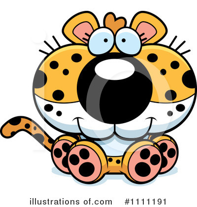 Royalty-Free (RF) Leopard Clipart Illustration by Cory Thoman - Stock Sample #1111191