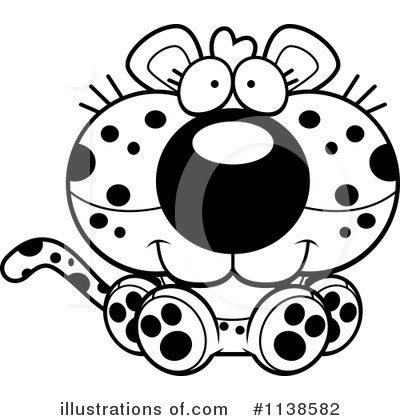 Royalty-Free (RF) Leopard Clipart Illustration by Cory Thoman - Stock Sample #1138582