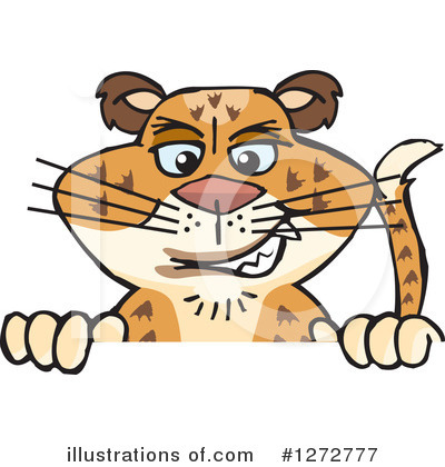 Leopard Clipart #1272777 by Dennis Holmes Designs