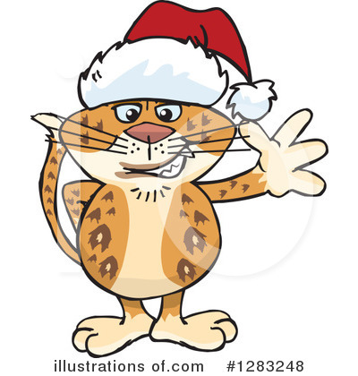 Royalty-Free (RF) Leopard Clipart Illustration by Dennis Holmes Designs - Stock Sample #1283248