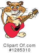 Leopard Clipart #1285310 by Dennis Holmes Designs