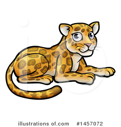 Royalty-Free (RF) Leopard Clipart Illustration by AtStockIllustration - Stock Sample #1457072
