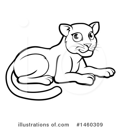 Royalty-Free (RF) Leopard Clipart Illustration by AtStockIllustration - Stock Sample #1460309