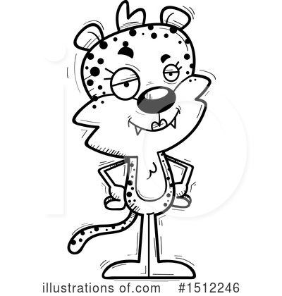 Royalty-Free (RF) Leopard Clipart Illustration by Cory Thoman - Stock Sample #1512246