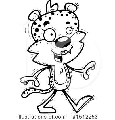 Royalty-Free (RF) Leopard Clipart Illustration by Cory Thoman - Stock Sample #1512253