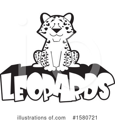 Leopard Clipart #1580721 by Johnny Sajem