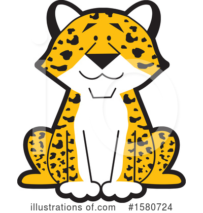 Royalty-Free (RF) Leopard Clipart Illustration by Johnny Sajem - Stock Sample #1580724