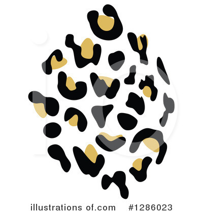 Leopard Print Clipart #1286023 by Cherie Reve