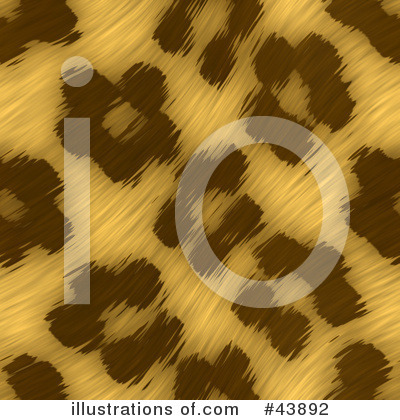 Royalty-Free (RF) Leopard Print Clipart Illustration by Arena Creative - Stock Sample #43892