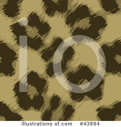 Royalty-Free (RF) Leopard Print Clipart Illustration by Arena Creative - Stock Sample #43894
